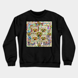 Portuguese Folk Art Crewneck Sweatshirt